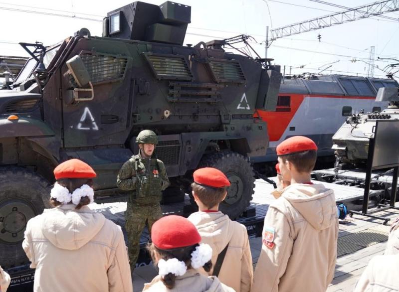В Самару приехал поезд "Единство в памяти. Сила в подвиге!"
