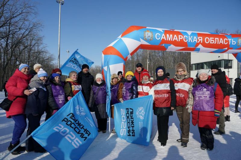Вячеслав Федорищев поприветствовал участников и гостей "Лыжни России" в Самаре