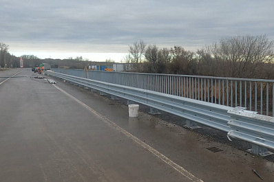 В Волжском районе движение по мосту через реку Черную откроют в конце ноября