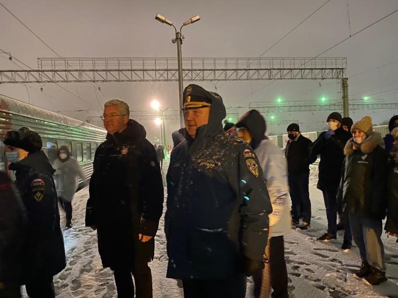 В Самарскую область прибыл четвертый поезд с жителями Донбасса