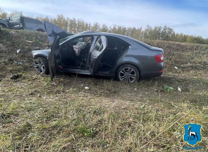 В Шенталинском районе в ДТП с двумя легковушками погиб ребенок