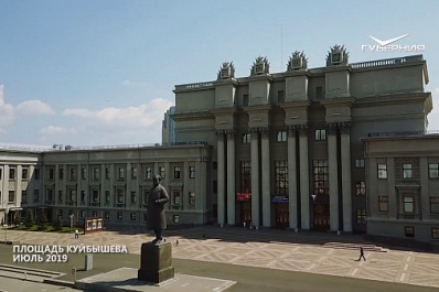 В Самаре закрыли площадь Куйбышева для санобработки