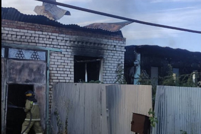 Вечером 17 августа в Смышляевке загорелись два частных дома