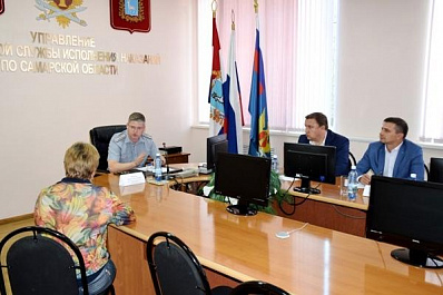 Прием граждан прошел в УФСИН России по Самарской области