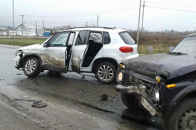 В ДТП в Сергиевском районе 58-летний водитель Нивы получил травмы