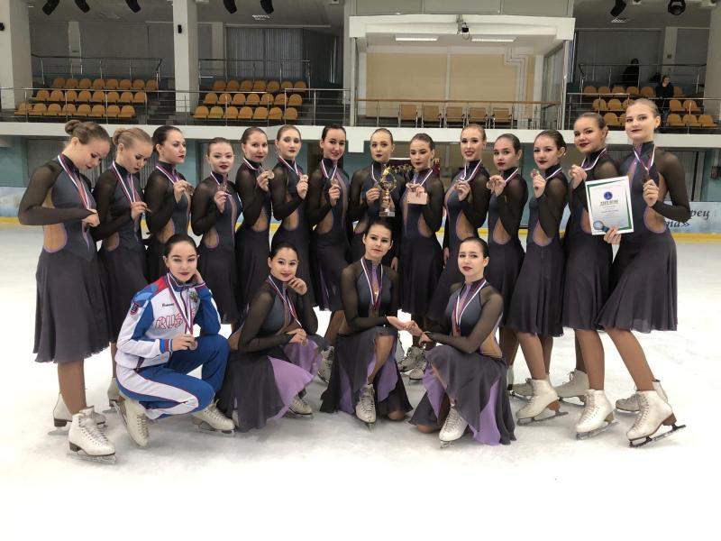 Команда из Тольятти заняла 3 место на Кубке России по синхронному катанию
