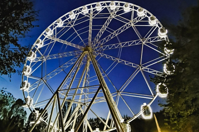 В Самаре в июле 2021 года изменили время работы колеса обозрения