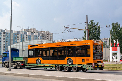 В Самару в июне 2021 года прибыли новые троллейбусы ПКТС-6281 "Адмирал" с кондиционерами