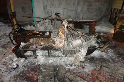 В Самарской области будут судить обидчивого мужчину, из мести поджегшего снегоход знакомого