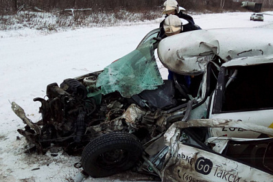 Машина превратилась в груду металла: в Сызранском районе произошла смертельная авария 
