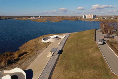 В Сызрани завершается реконструкция набережной 