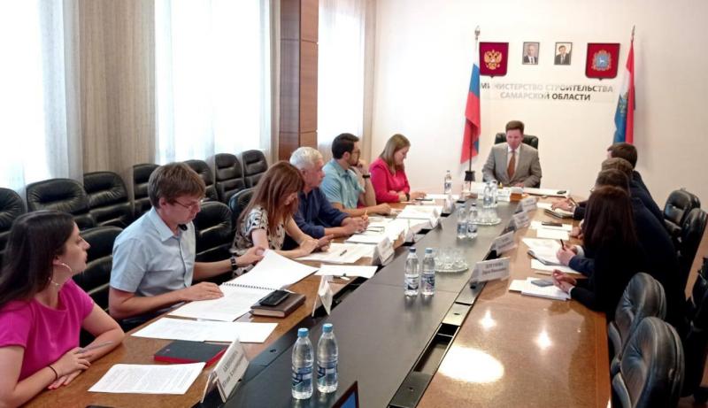 В Минстрое Самарской области провели переговоры с потенциальным застройщиком территории у "Солидарность Арены"
