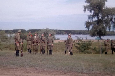 На Проране прошел военный праздник "Самарские маневры"
