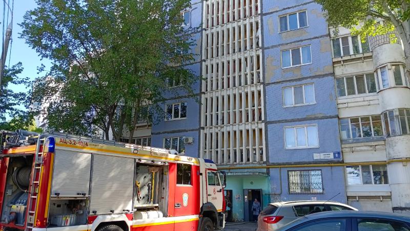 24 мая в Самаре из пожара на улице Шверника спасли женщину