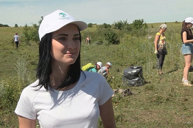 В Красноярском районе экологический десант очистил от мусора Русскую Селитьбу