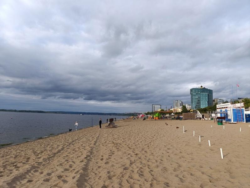 Температура воды в Волге у Самары в конце сентября остается теплой