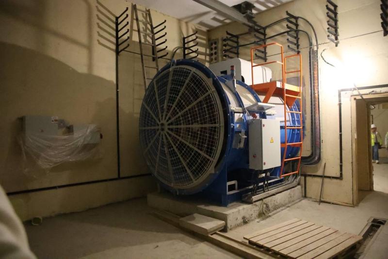 В Самаре активно ведется строительство станции метро "Театральная"