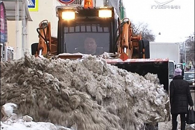 За последние сутки из Самары вывезли 5 тыс. тонн снега