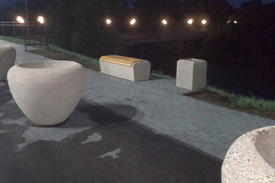 Красноярская набережная на реке Сок готова на 99 % 