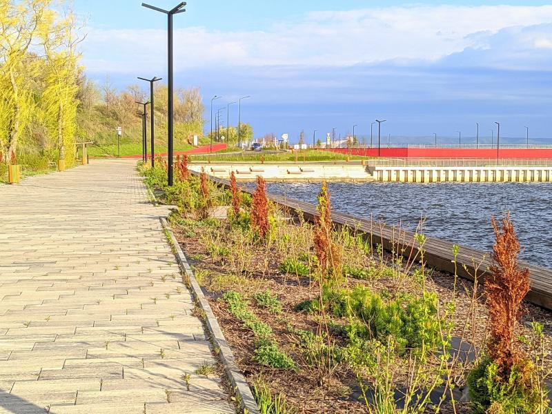 Тольяттинцев приглашают на прогулки по второй очереди набережной Автозаводского района
