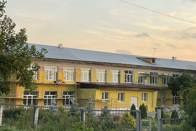 В белозерской школе идет капитальный ремонт 