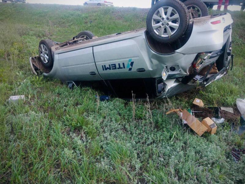 В Самарской области 4 мая в ДТП пострадал водитель легковушки 