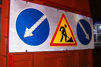 На Стара-Загоре в Самаре начали наносить разметку