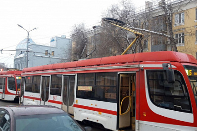 В Самаре трамвай сбил пожилую женщину