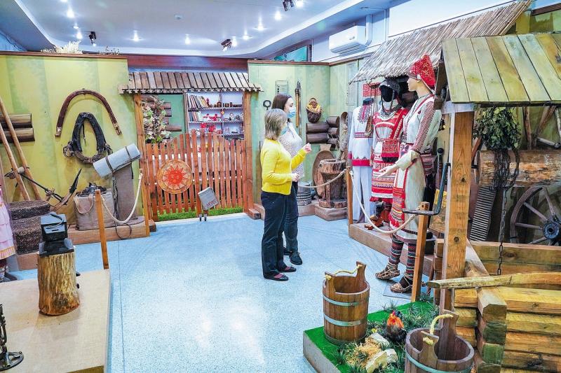 В музее истории Новокуйбышевска современные технологии помогают знакомить посетителей с культурой народов Поволжья