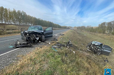 В Шенталинском районе в ДТП с двумя легковушками погиб ребенок