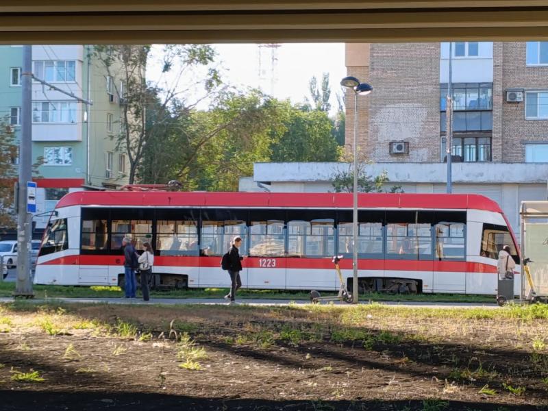 В Самаре утром 10 сентября встали трамваи на улице Ново-Садовой