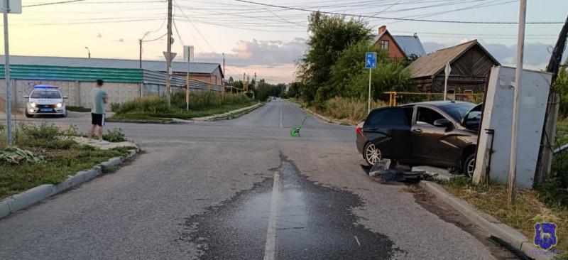 В Самарской области 14-летний подросток на мопеде сбил своего ровесника