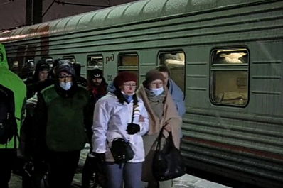 В Самарскую область прибыл четвертый поезд с жителями Донбасса