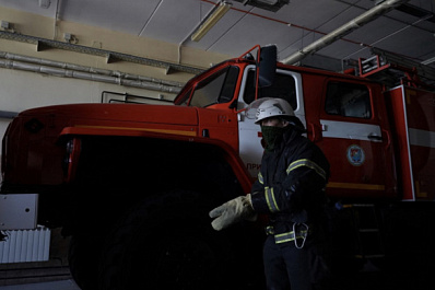 В Самаре 2 января во время пожара в доме на Мориса Тореза погибла пенсионерка