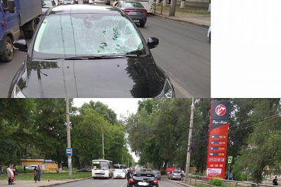 Самарская автоледи на иномарке сбила 80-летнего дедушку