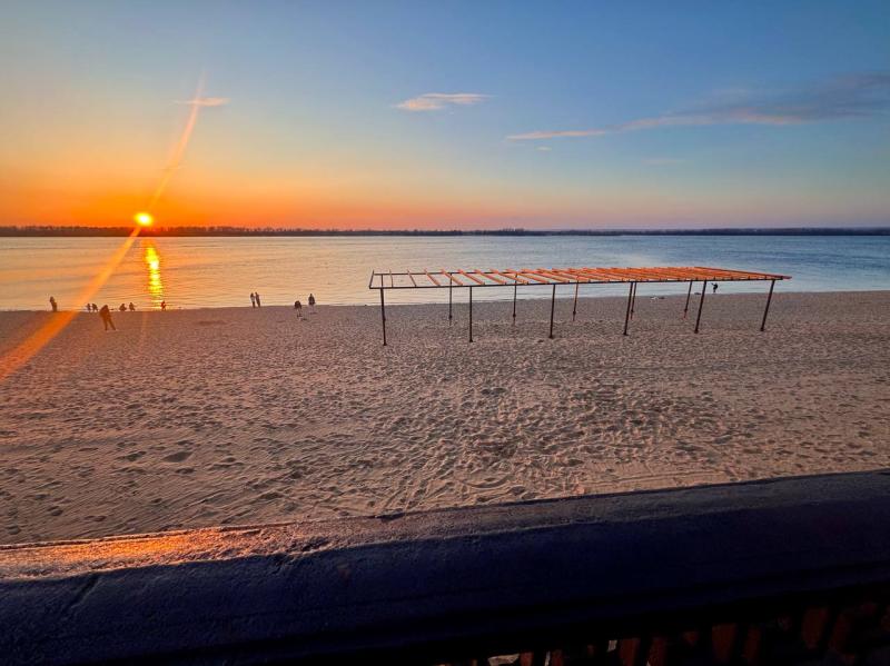 В Самарской области Волга прогрелась до 12 °С