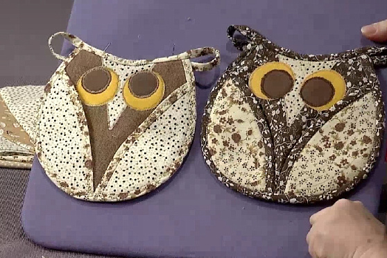 Делаем прихватку с совой своими руками. Ручная работа