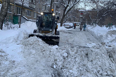 В Самаре высота сугробов превысила 62 см