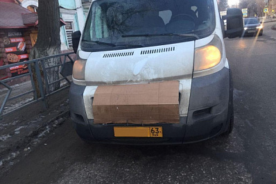 В Самаре водитель сбил женщину и отвез в больницу