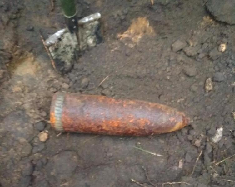 В Сызрани на кладбище нашли боевой снаряд времен Гражданской войны