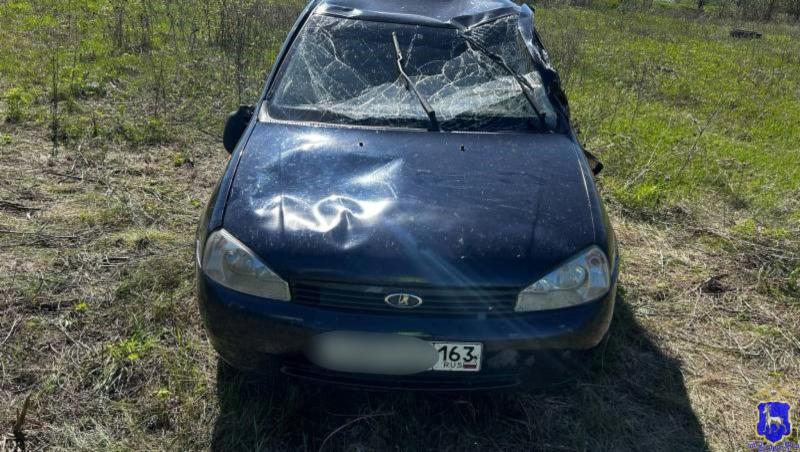 В Сызрани парень без прав на незарегистрированном мопеде врезался в иномарку