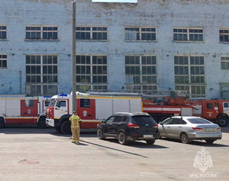 В Самаре 7 июля вспыхнул пожар на заводе 