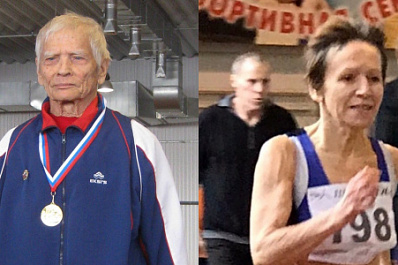 90-летний тольяттинец выиграл чемпионат России по лёгкой атлетике среди ветеранов