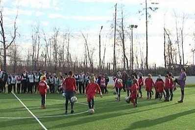 В Тольятти открылась новая спортплощадка