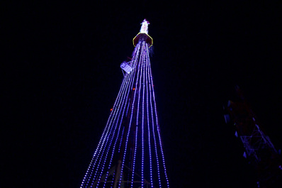 В Самаре 5 октября на телебашне включат праздничную иллюминацию