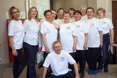 Пенсионеры Самарской области выступили на Гимнастраде