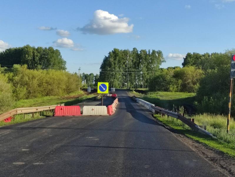 В Кошкинском районе завершается ремонт моста 