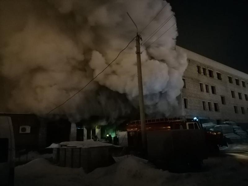 В Тольятти локализован пожар на площади 500 кв. м