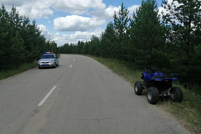 Женщина разбилась на квадроцикле в Самарской области