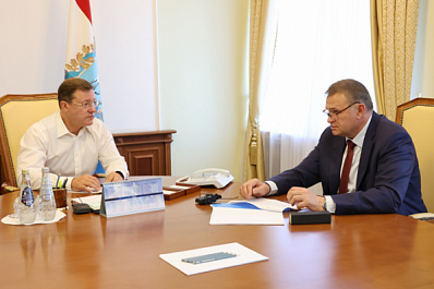 Комфортные условия жизни: Дмитрий Азаров обсудил с Анатолием Лукиенко реализацию нацпроектов в Сызрани